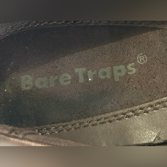 Bare Traps Women’s Size 9 Brown Leather Loafer Heels Excellent Career Cocktail - Picture 13 of 16